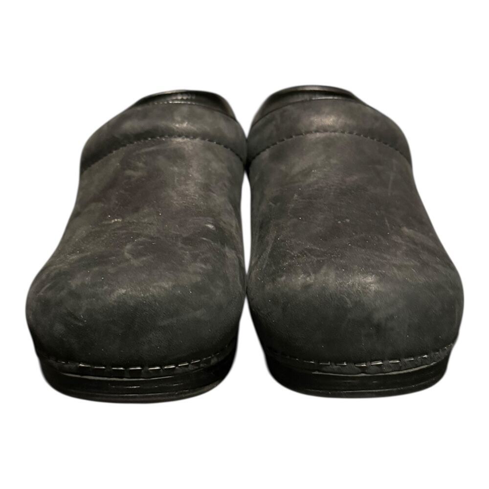 Dansko XP Women’s Professional Black Leather Clogs Career Shoes Size 39 US 8 - Picture 3 of 9